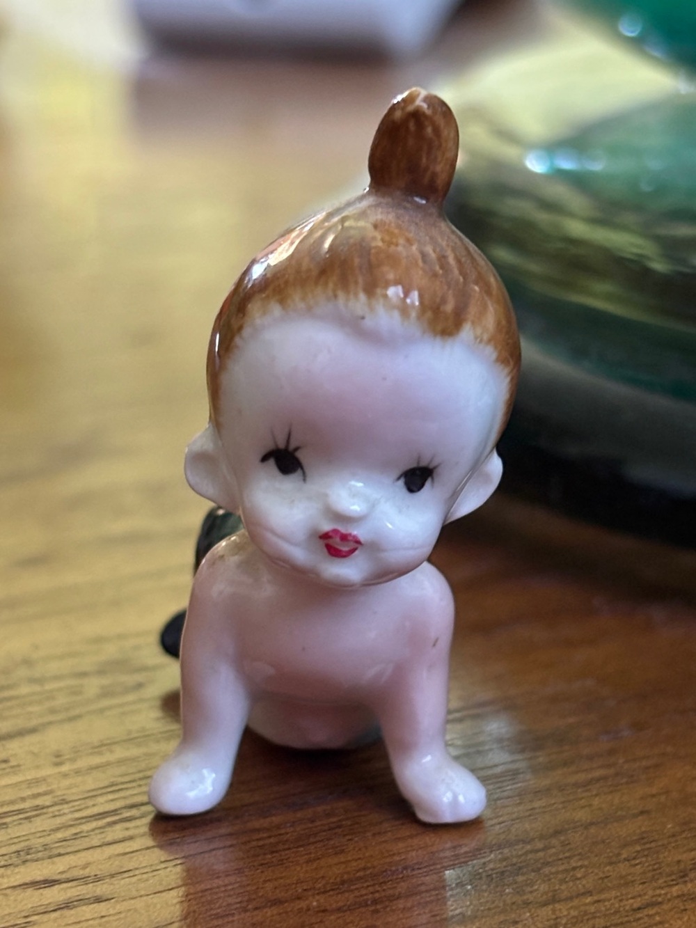 Vintage Bradley Japan Bone China Kewpie-Style Mermaid Figurine RARE